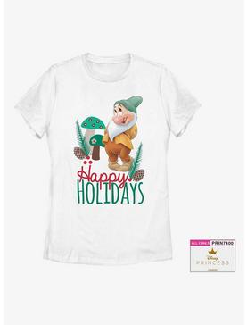 Plus Size DIsney Snow White and the Seven Dwarfs Bashful Christmas Girls T-Shirt Plus Size, , hi-res
