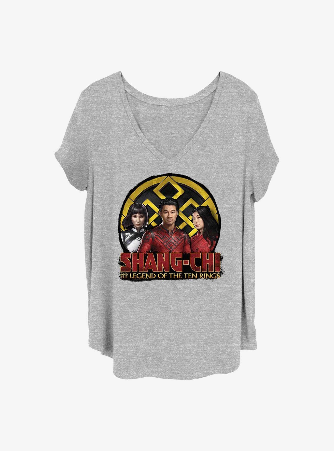 Marvel Shang-Chi and the Legend of the Ten Rings The Family Girls T-Shirt Plus Size, HEATHER GR, hi-res