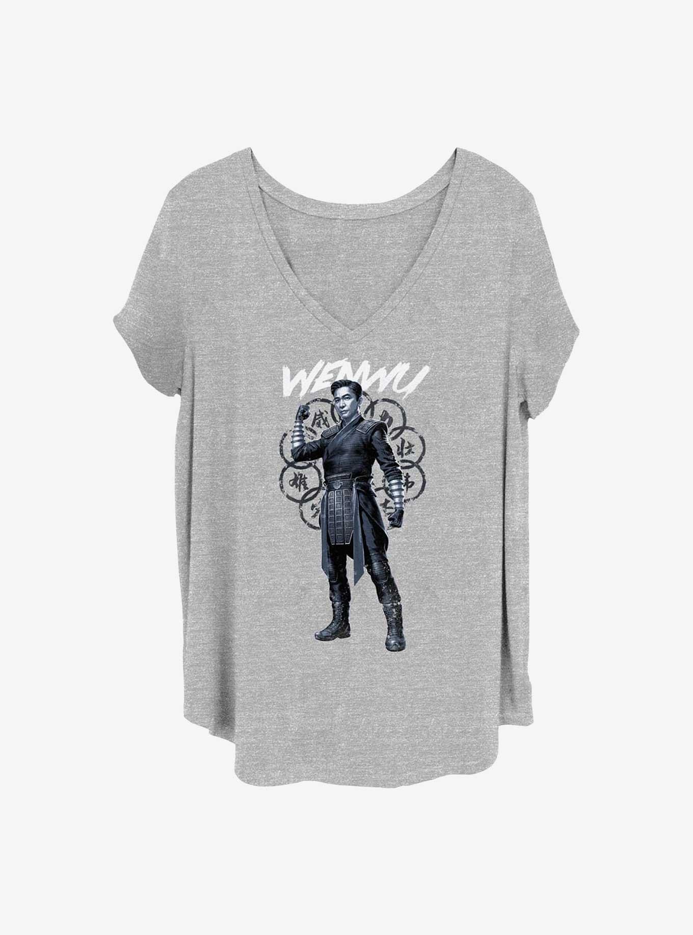 Marvel Shang-Chi and the Legend of the Ten Rings Wenwu Girls T-Shirt Plus Size, HEATHER GR, hi-res