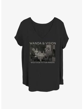 Marvel WandaVision Fitter Inners Girls T-Shirt Plus Size, , hi-res