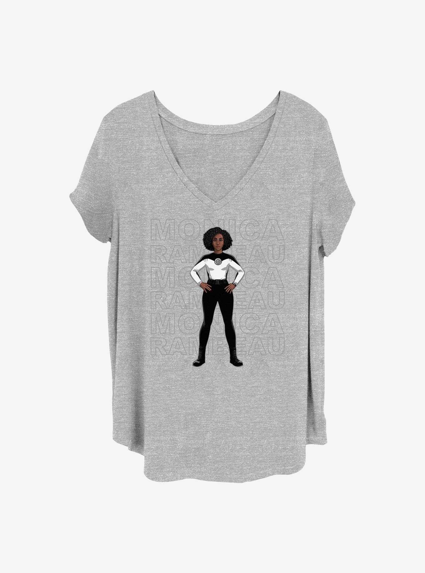 Marvel WandaVision Agent Rambeau Girls T-Shirt Plus Size, , hi-res