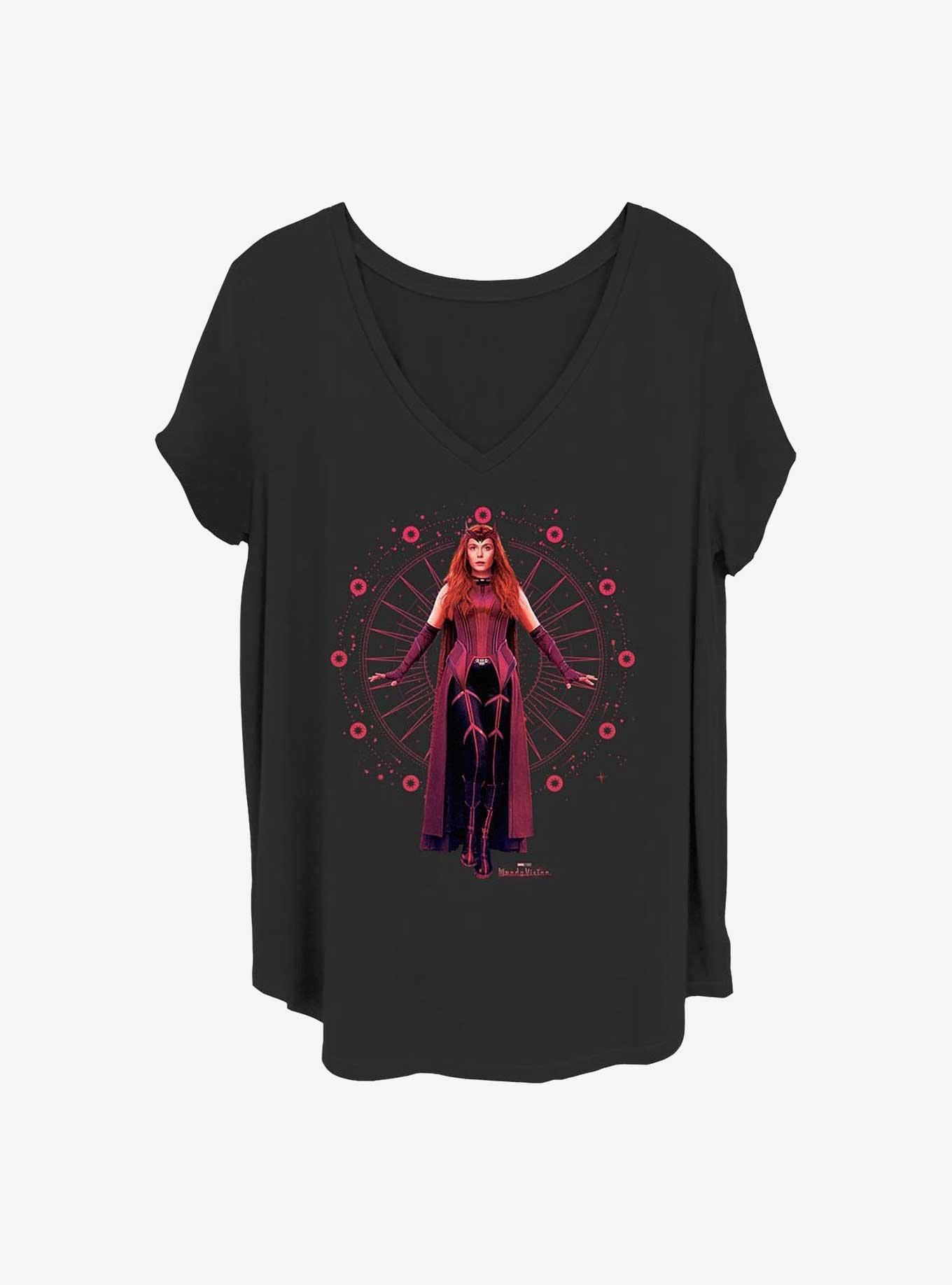 Marvel WandaVision Reborn Girls T-Shirt Plus Size, BLACK, hi-res