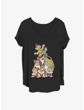 DIsney Snow White and the Seven Dwarfs Squad Girls T-Shirt Plus Size, , hi-res