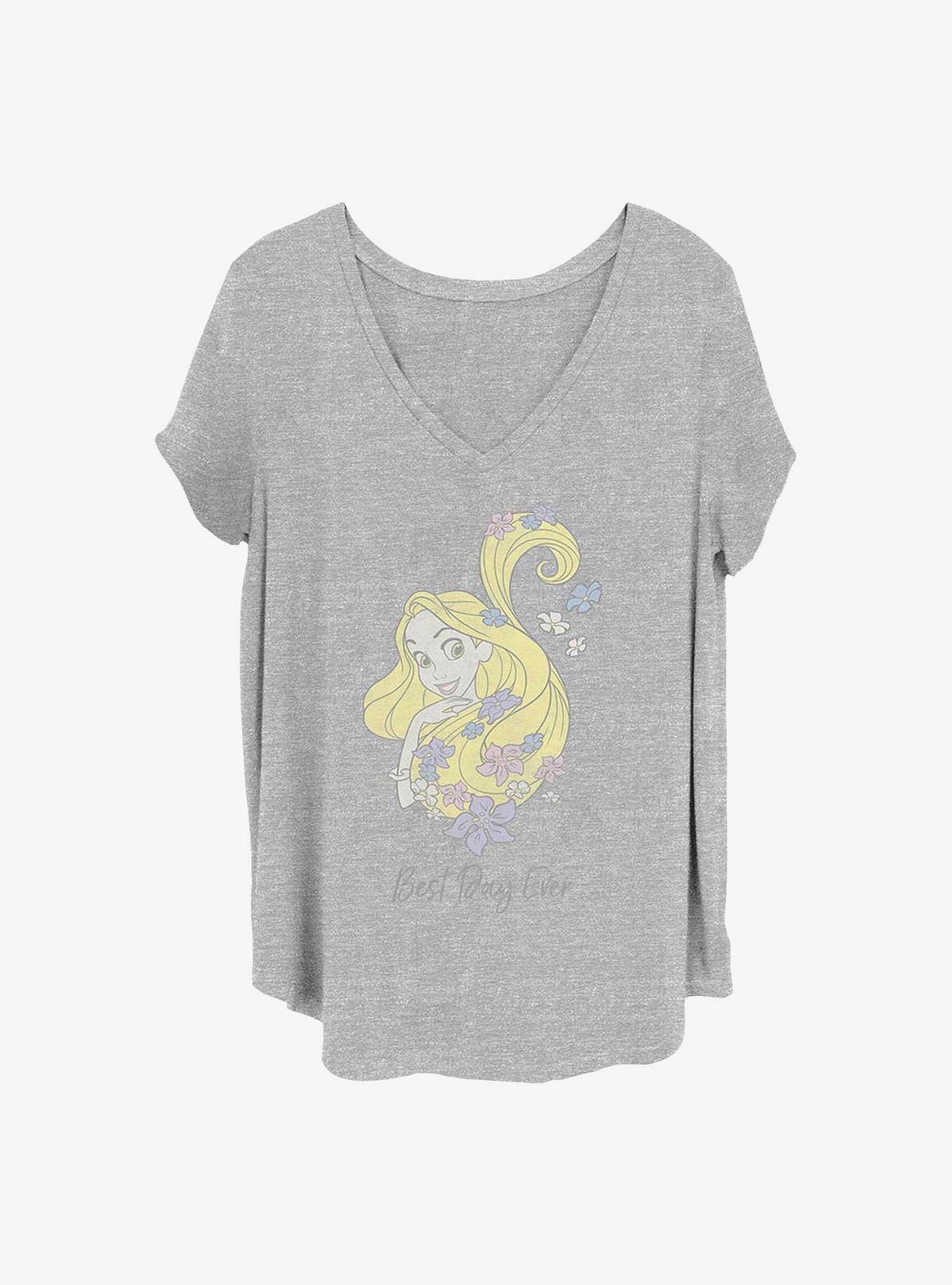 Disney Tangled Rapunzel Best Day Ever Girls T-Shirt Plus Size