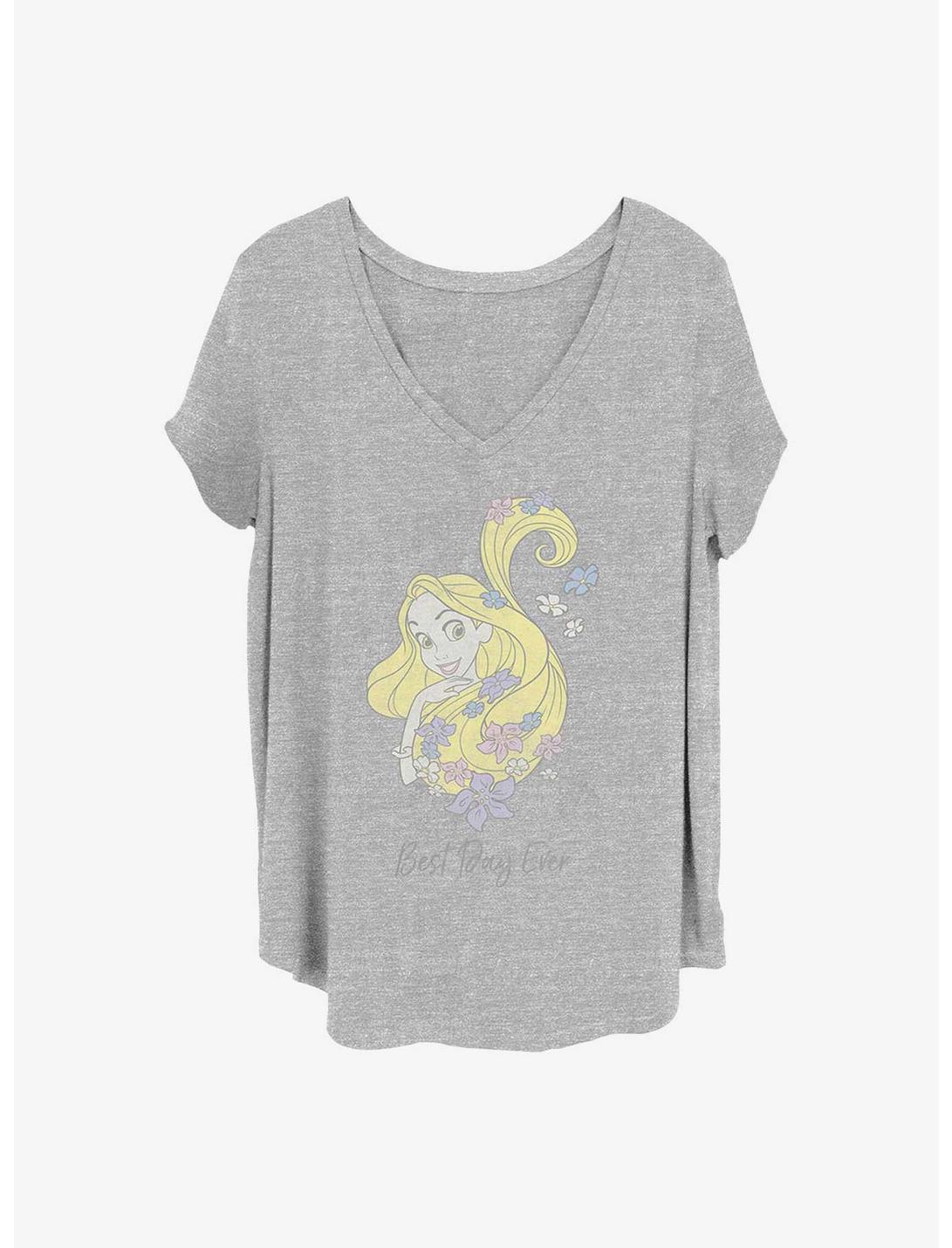 Disney Tangled Best Day Ever Girls T-Shirt Plus Size, HEATHER GR, hi-res