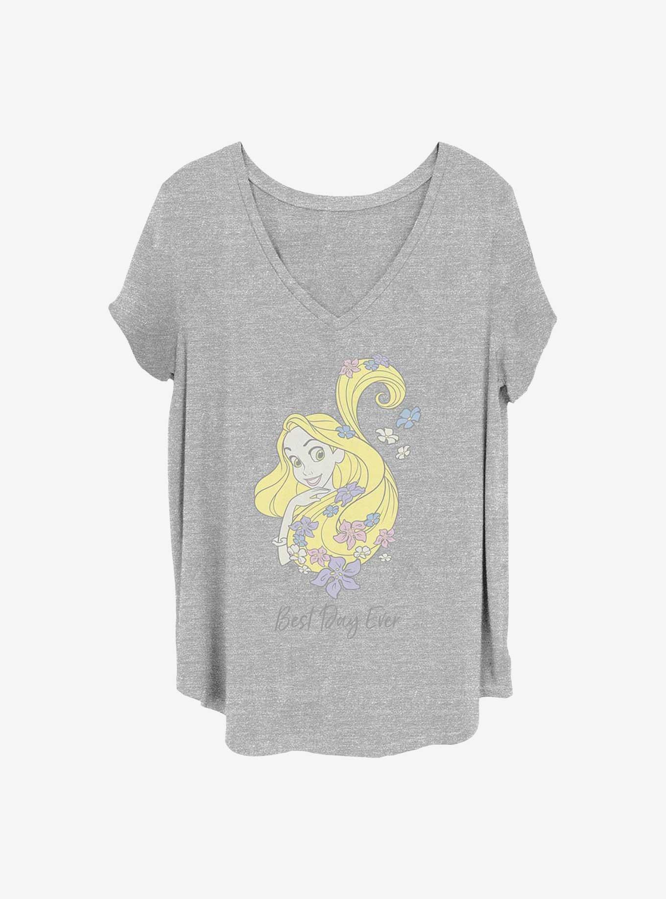 Disney Tangled Rapunzel Best Day Ever Girls T-Shirt Plus Size