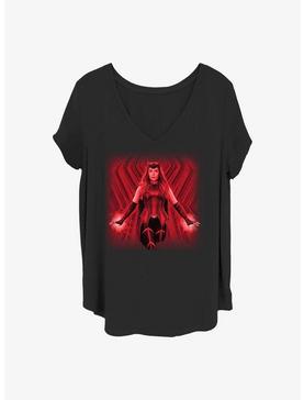 Marvel WandaVision Red Witch Girls T-Shirt Plus Size, , hi-res