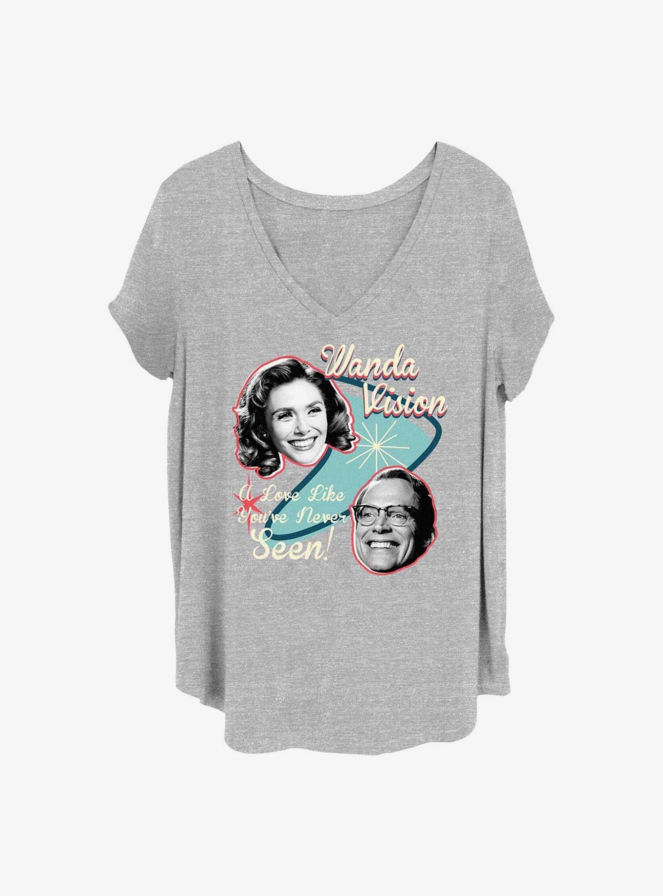 Marvel WandaVision Classic Wanda Girls T-Shirt Plus Size