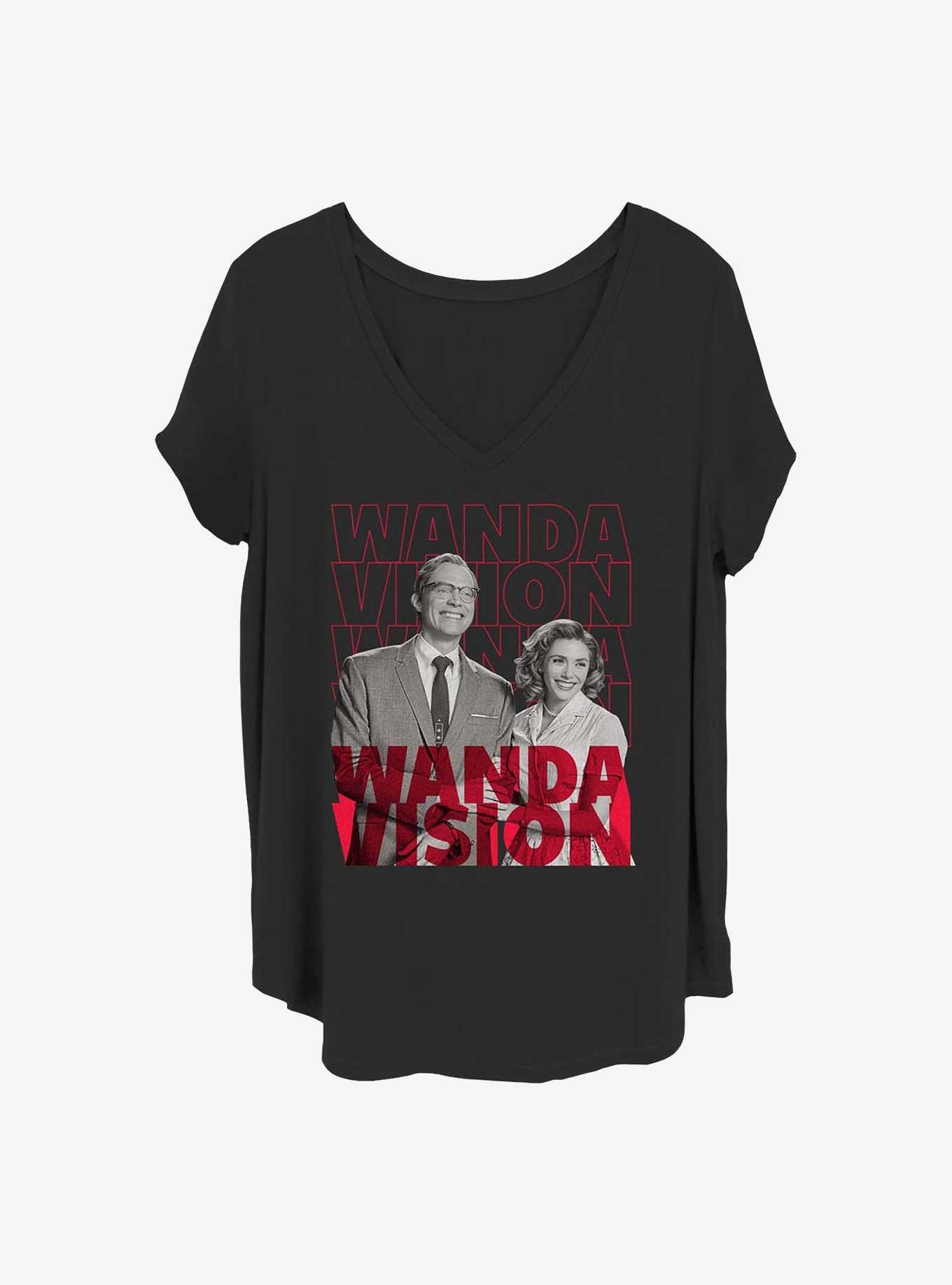 Marvel WandaVision Couple Girls T-Shirt Plus