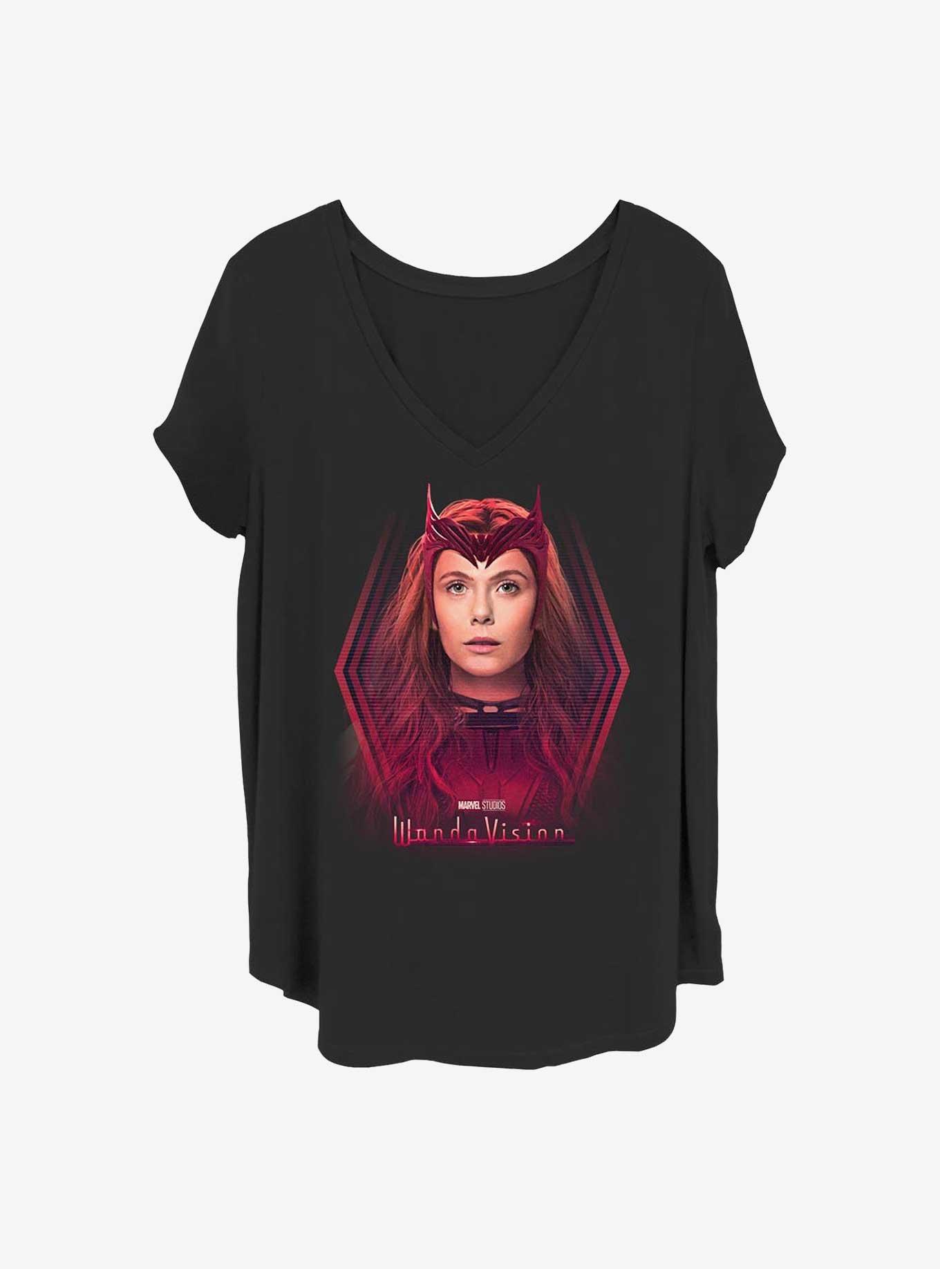 Marvel WandaVision Scarlet Witch Girls Plus T-Shirt