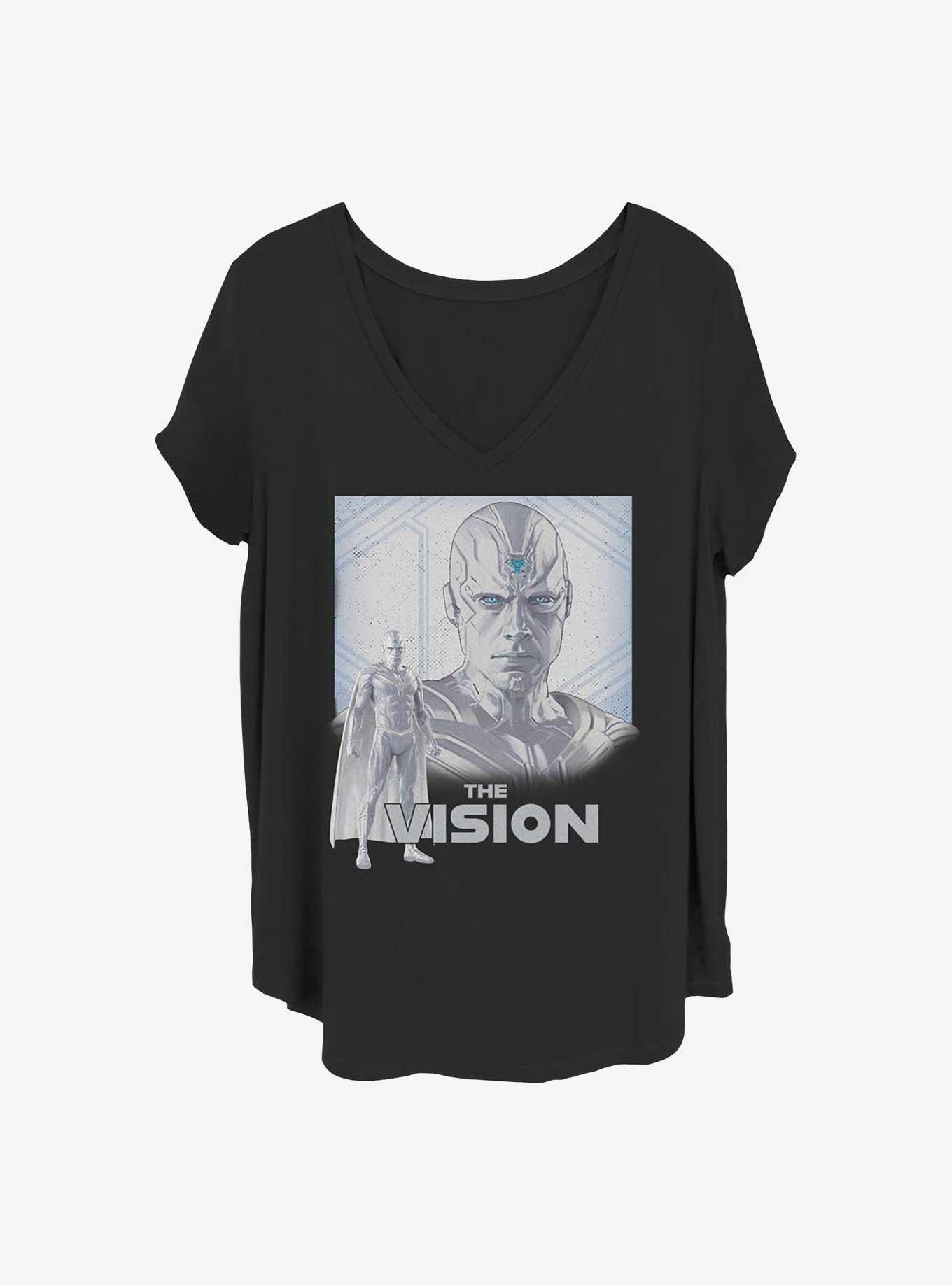 Marvel WandaVision Sentient Weapon Girls T-Shirt Plus Size, BLACK, hi-res