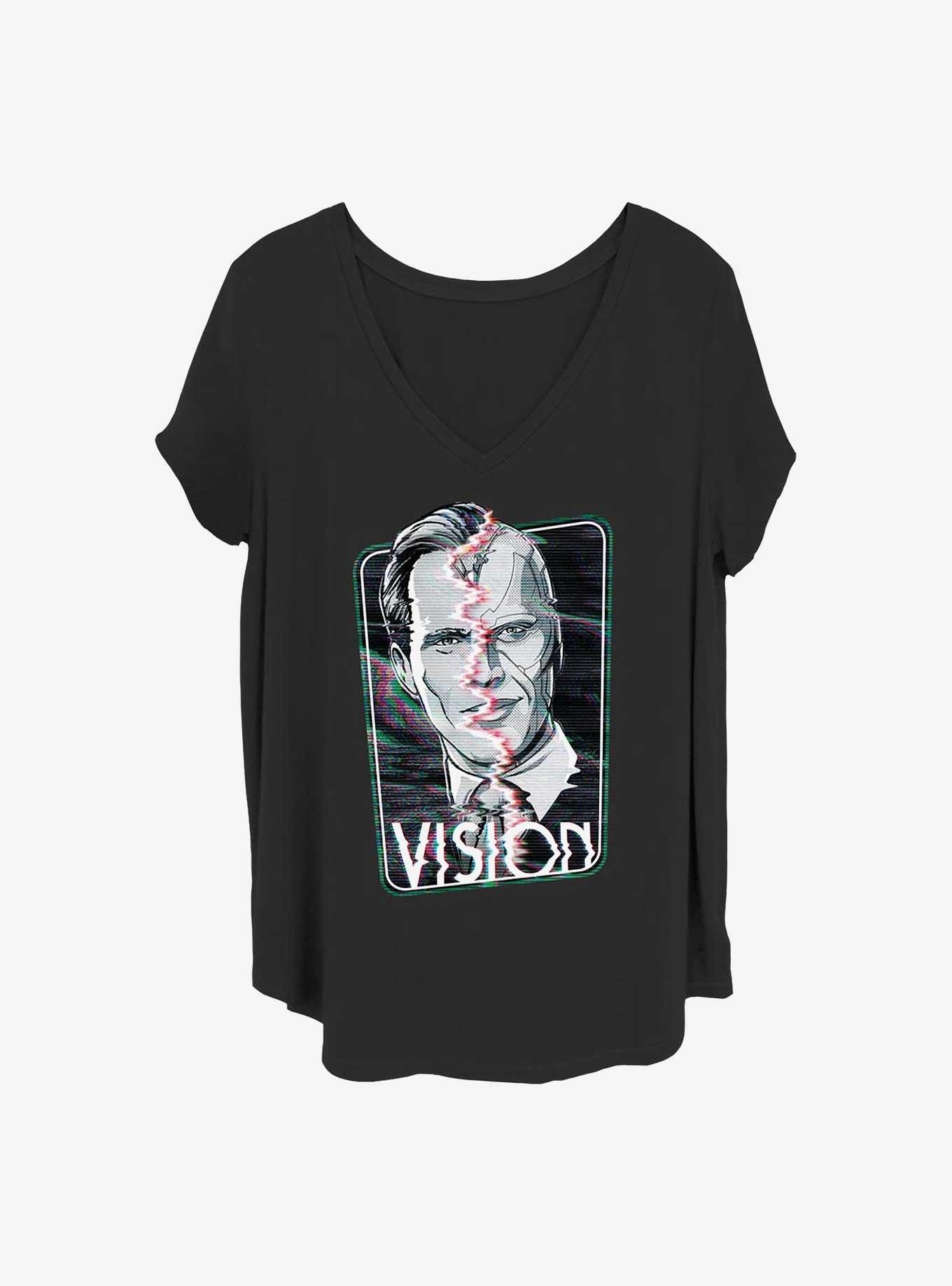 Marvel WandaVision Split Vision Girls T-Shirt Plus Size