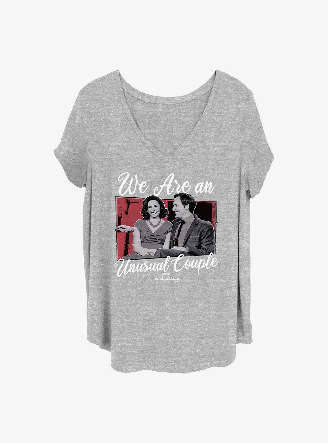 Marvel WandaVision Unusual Couple Girls T-Shirt Plus Size, , hi-res