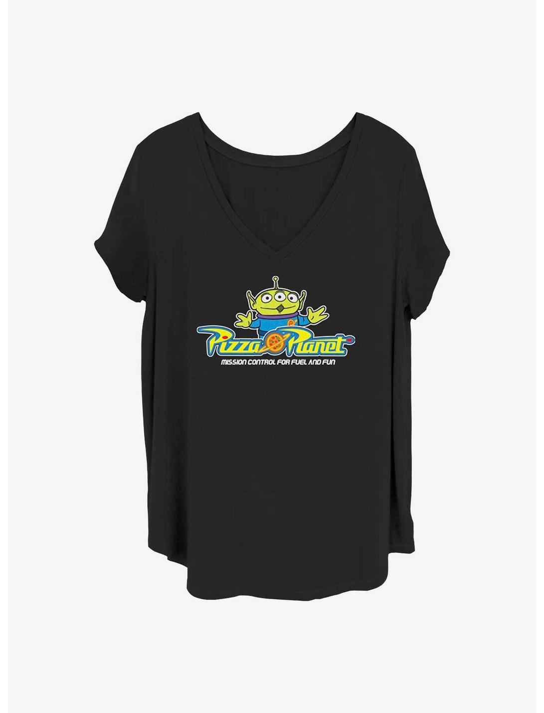 Disney Pixar Toy Story Pizza Arcade Girls T-Shirt Plus Size, BLACK, hi-res