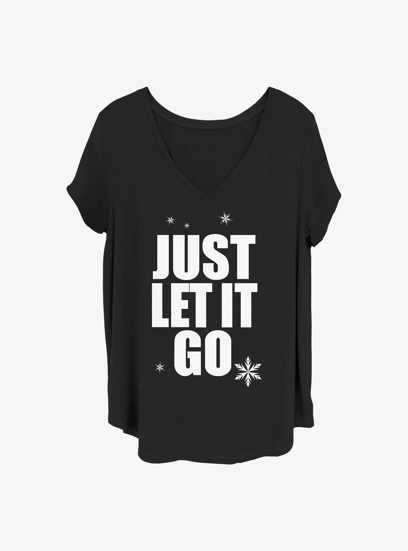 Disney Wreck-It Ralph Let Go Girls T-Shirt Plus Size, BLACK, hi-res