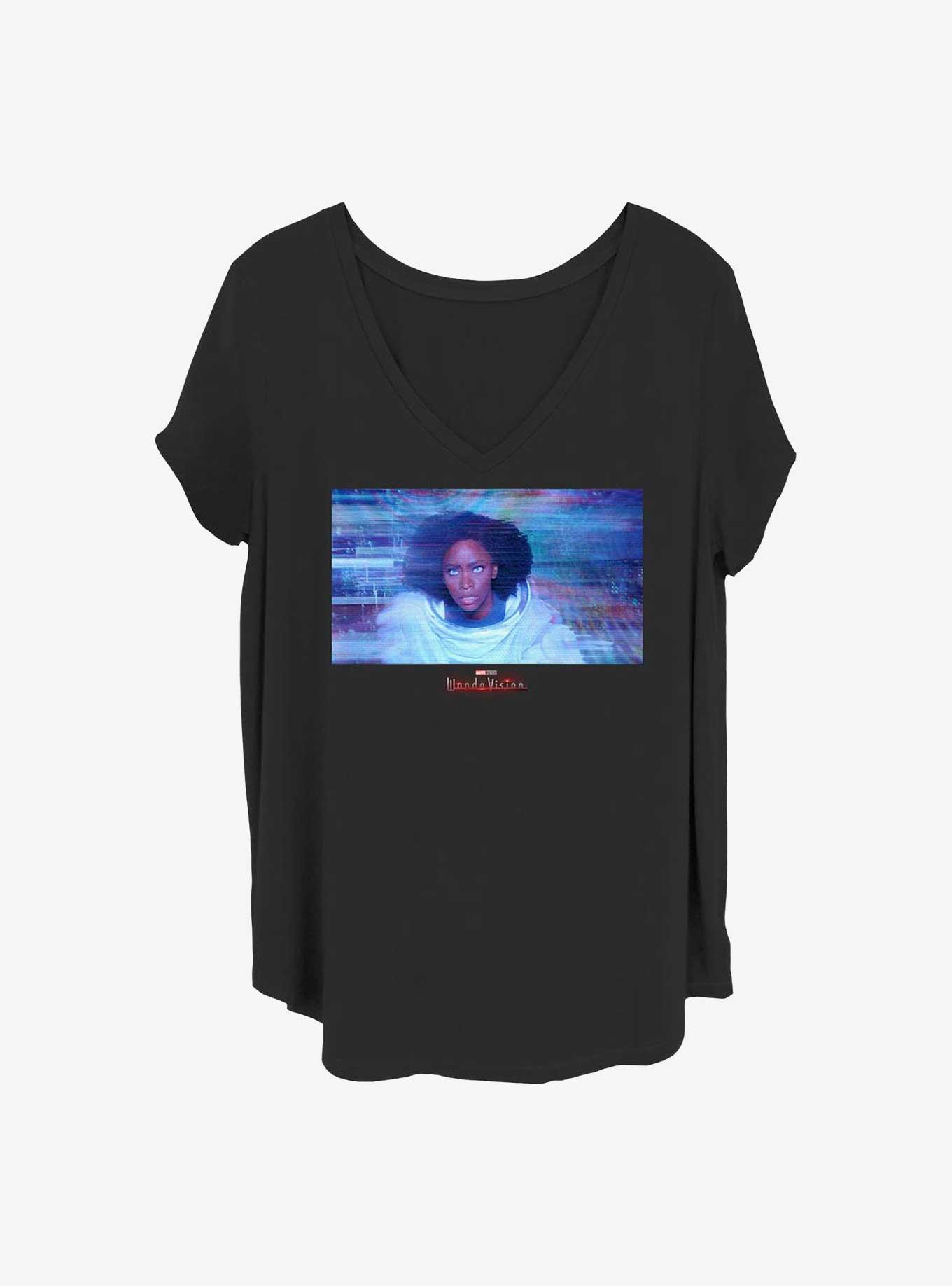 Marvel WandaVision Wall Exit Girls T-Shirt Plus Size, BLACK, hi-res