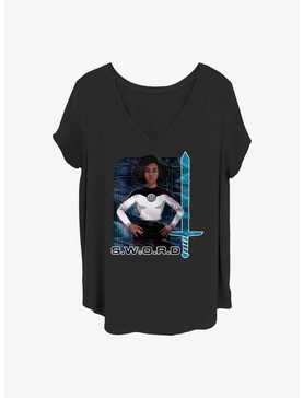 Marvel WandaVision Rambeau Glitch Girls T-Shirt Plus Size, , hi-res