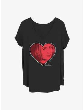 Marvel WandaVision Wanda Love Girls T-Shirt Plus Size, , hi-res