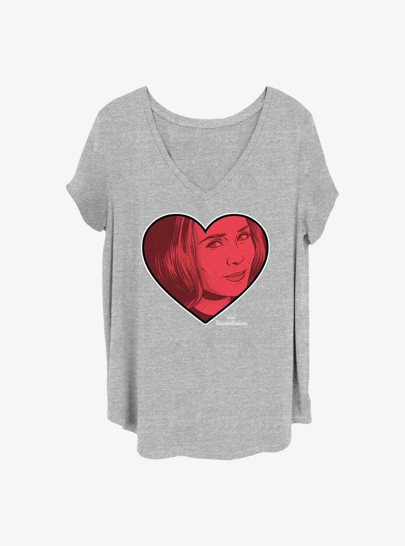Marvel WandaVision Wanda Love Girls T-Shirt Plus Size, , hi-res