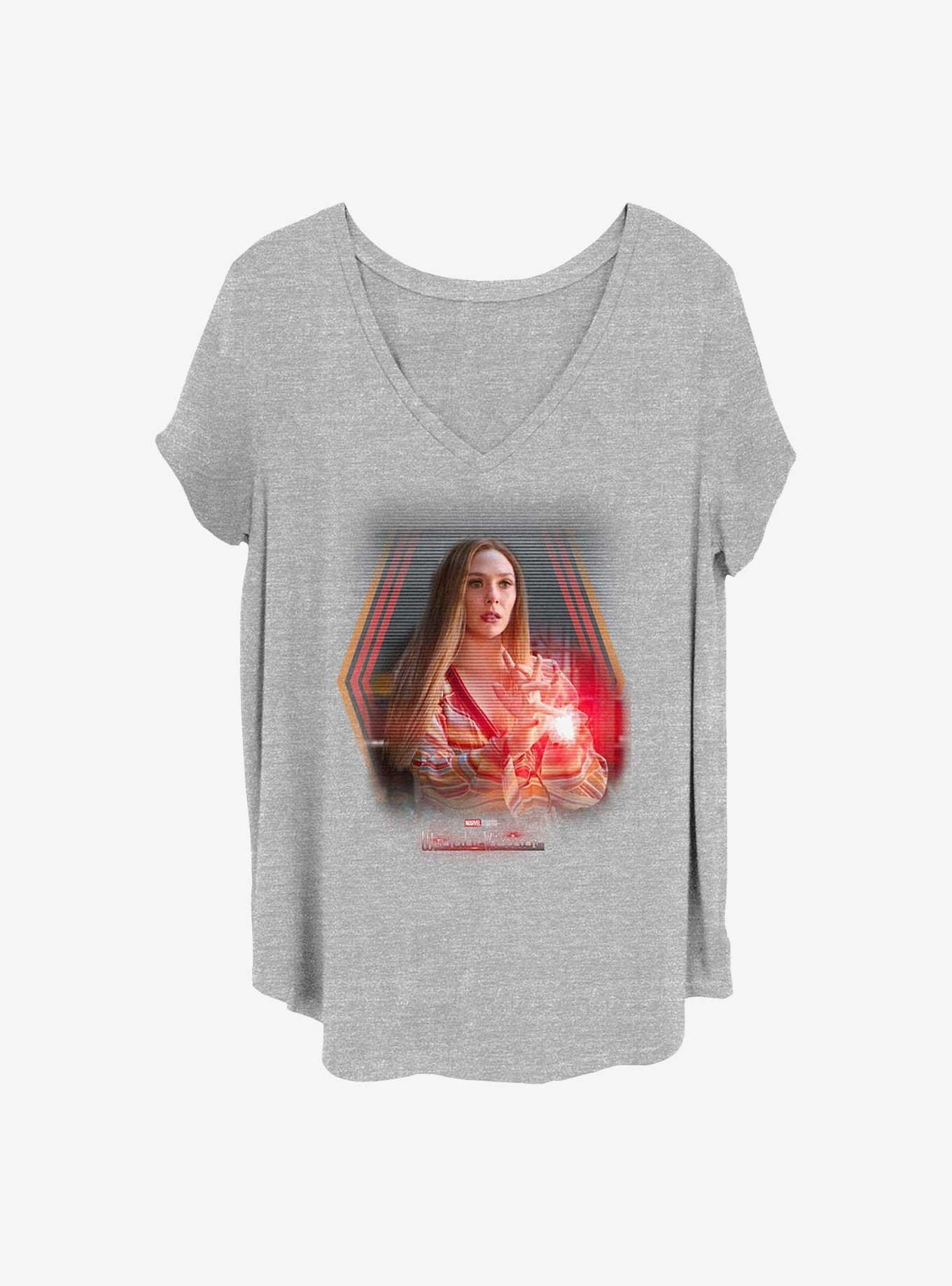 Marvel WandaVision Wanda's Powers Girls T-Shirt Plus Size, , hi-res