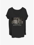 Marvel WandaVision Welcome To Westview Girls T-Shirt Plus Size, BLACK, hi-res