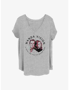 Marvel WandaVision Wanda Badge Girls T-Shirt Plus Size, , hi-res