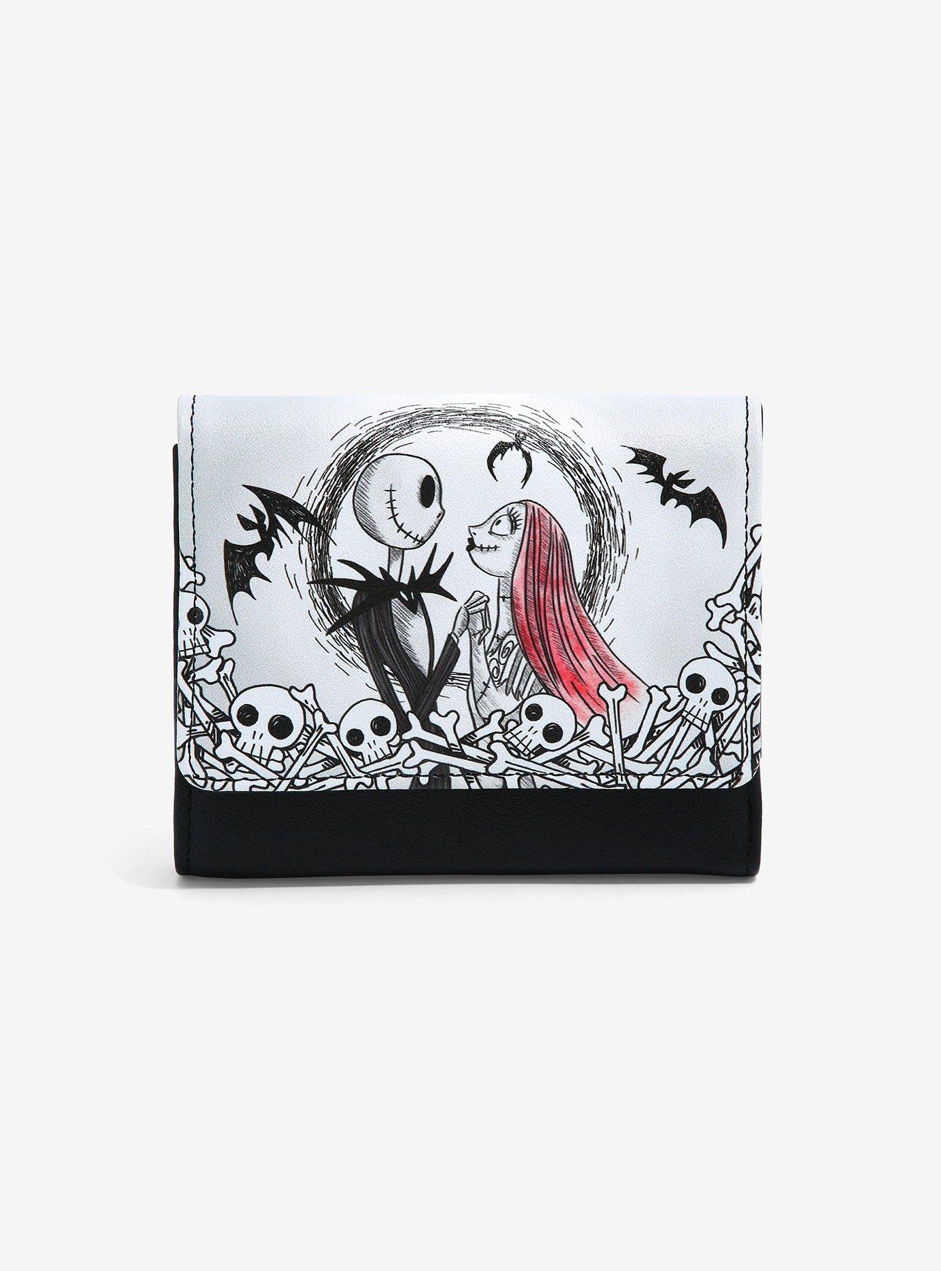 Her Universe The Nightmare Before Christmas Jack & Sally Eternally Yours Mini Flap Wallet, , hi-res
