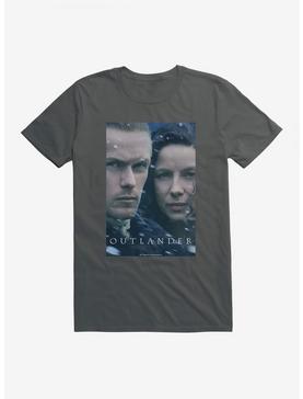Outlander Claire And Jamie Faces T-Shirt, CHARCOAL, hi-res