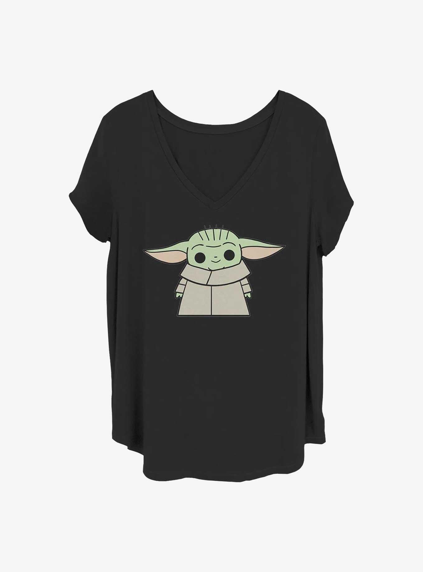 Star Wars The Mandalorian Baby Child Standing Girls T-Shirt Plus Size, , hi-res