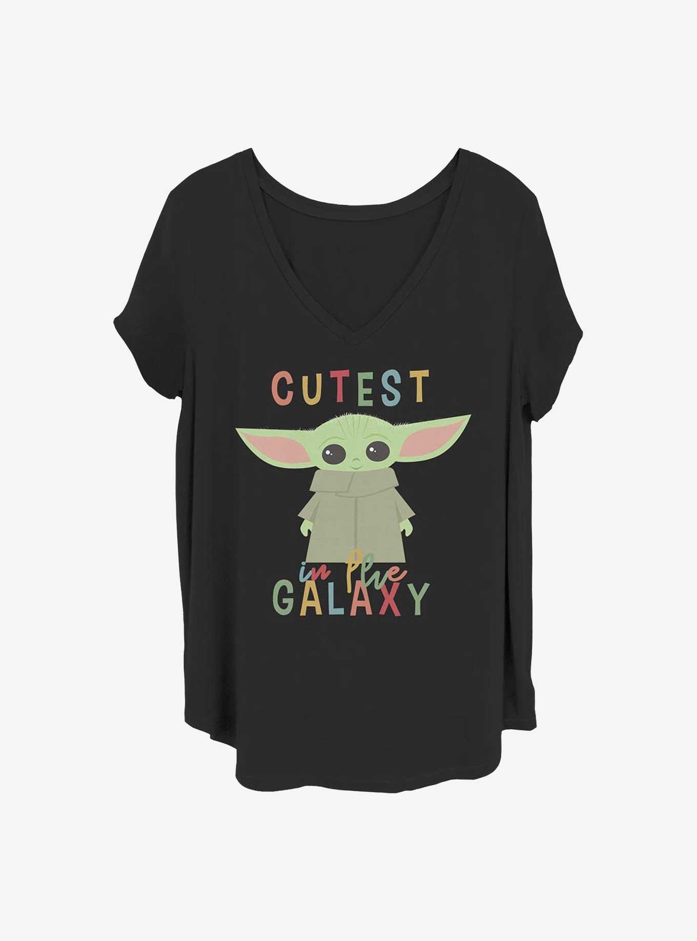 Star Wars The Mandalorian Cutest Little Child Girls T-Shirt Plus Size, , hi-res