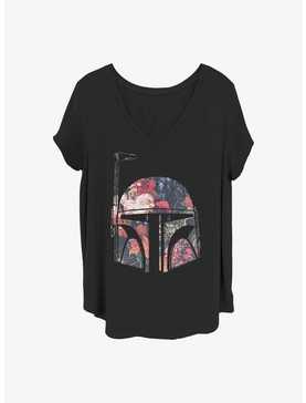 Star Wars Boba Floral Girls T-Shirt Plus Size, , hi-res