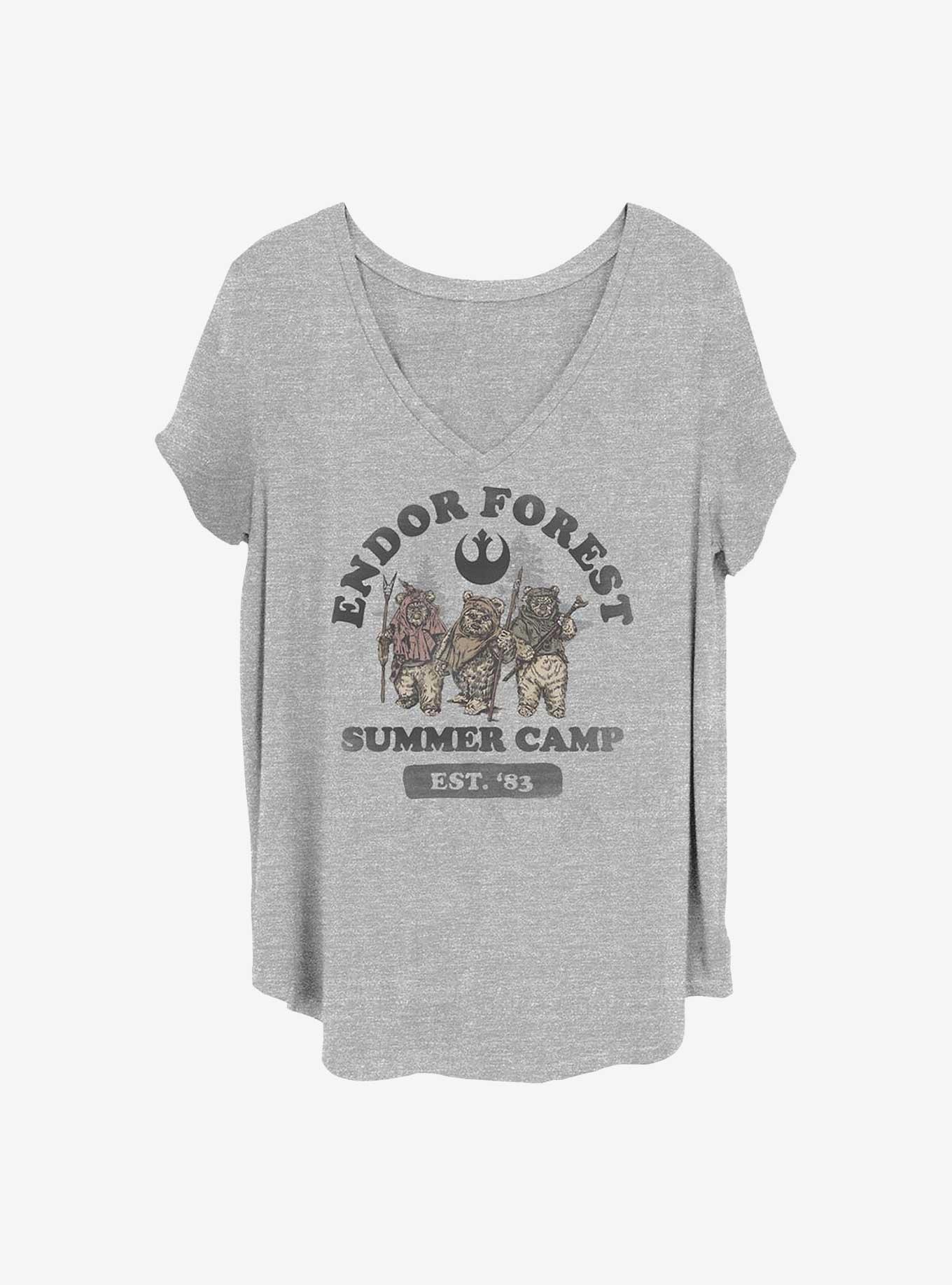 Star Wars Endor Summer Camp Girls T-Shirt Plus Size, , hi-res