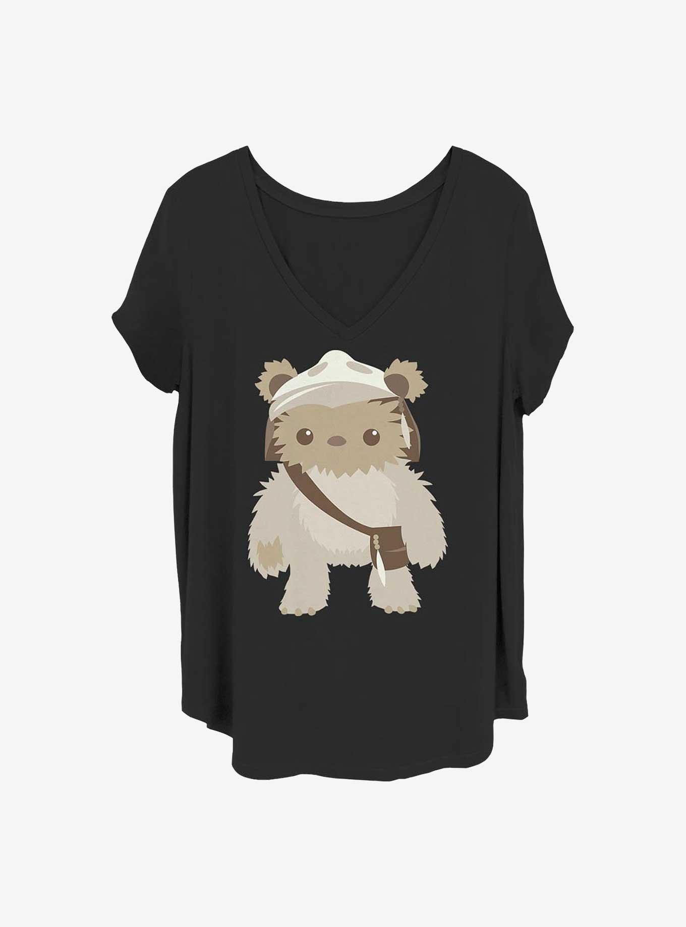 Star Wars Ewok Cutie Girls T-Shirt Plus Size