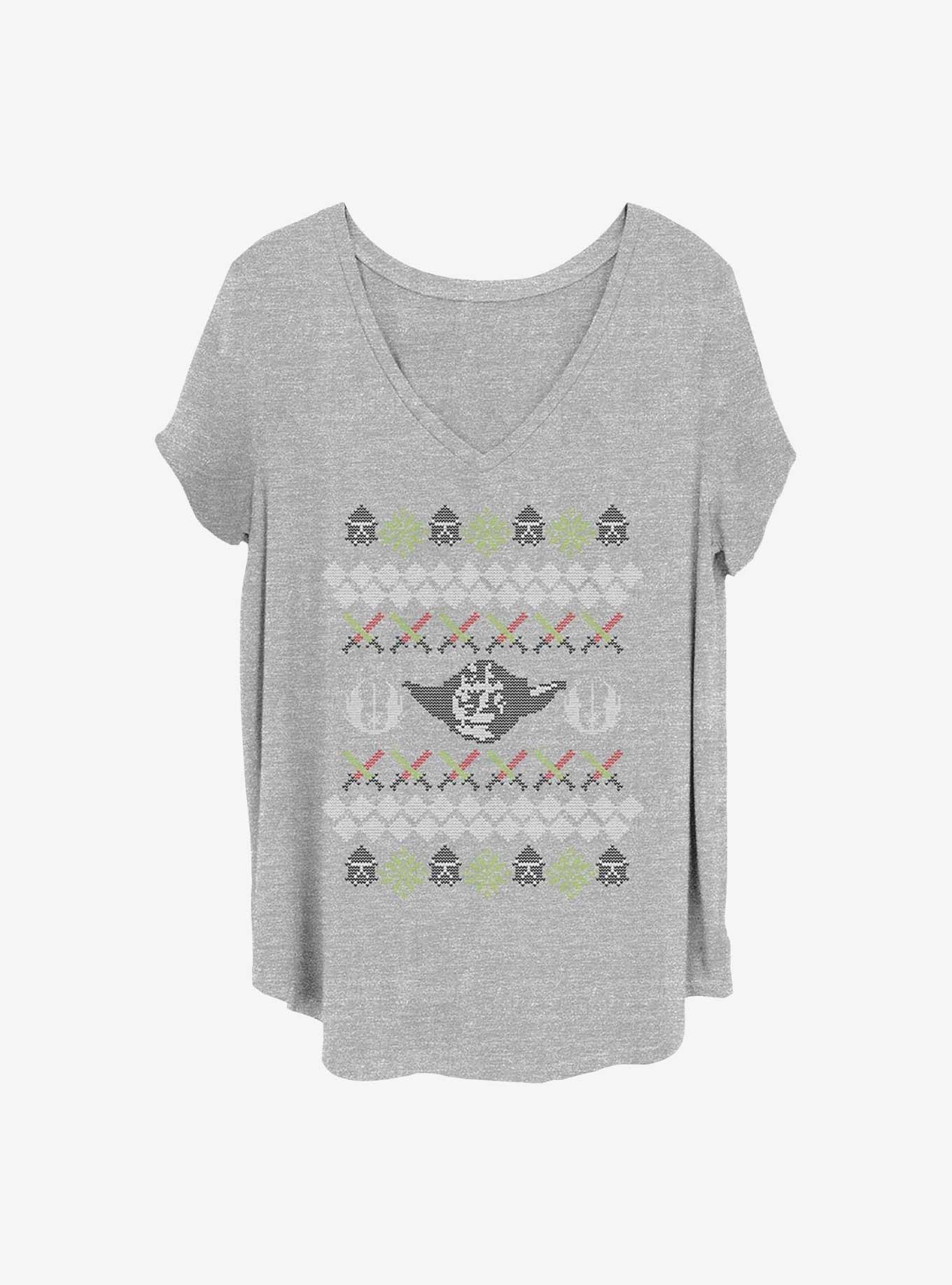 Star Wars Jedi Holiday Girls T-Shirt Plus Size