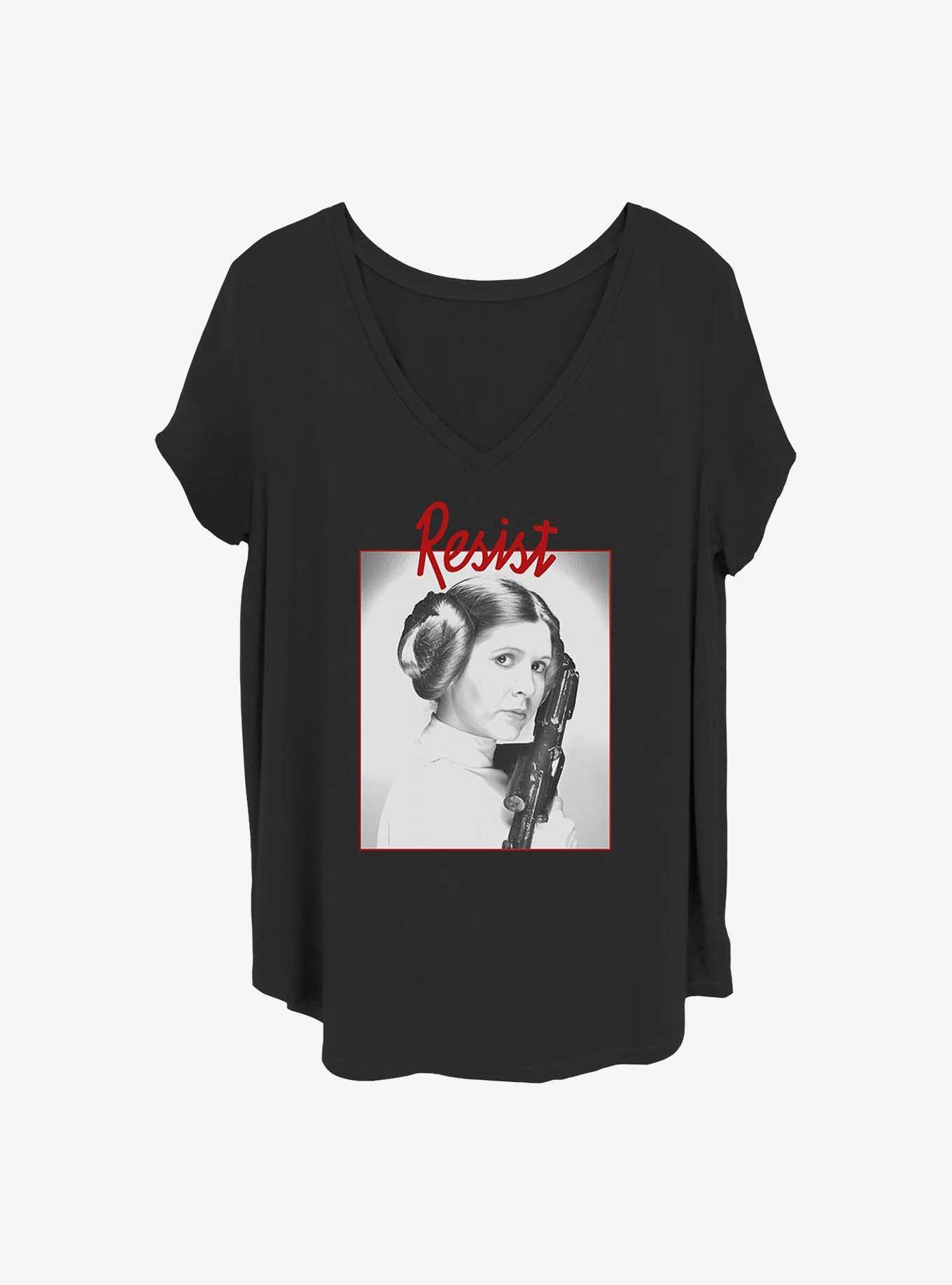 Star Wars Leia Resist Girls T-Shirt Plus Size