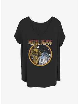 Star Wars Metal Droids Girls T-Shirt Plus Size, , hi-res