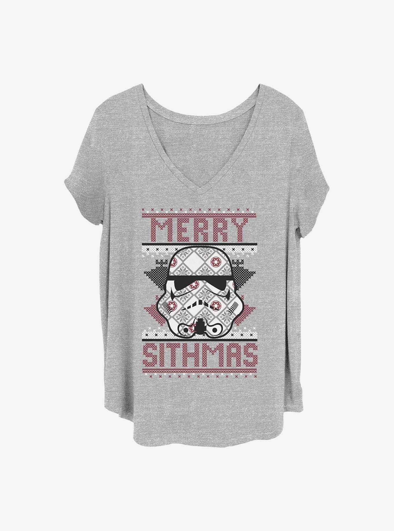 Star Wars Sith Sweater Girls T-Shirt Plus Size, HEATHER GR, hi-res