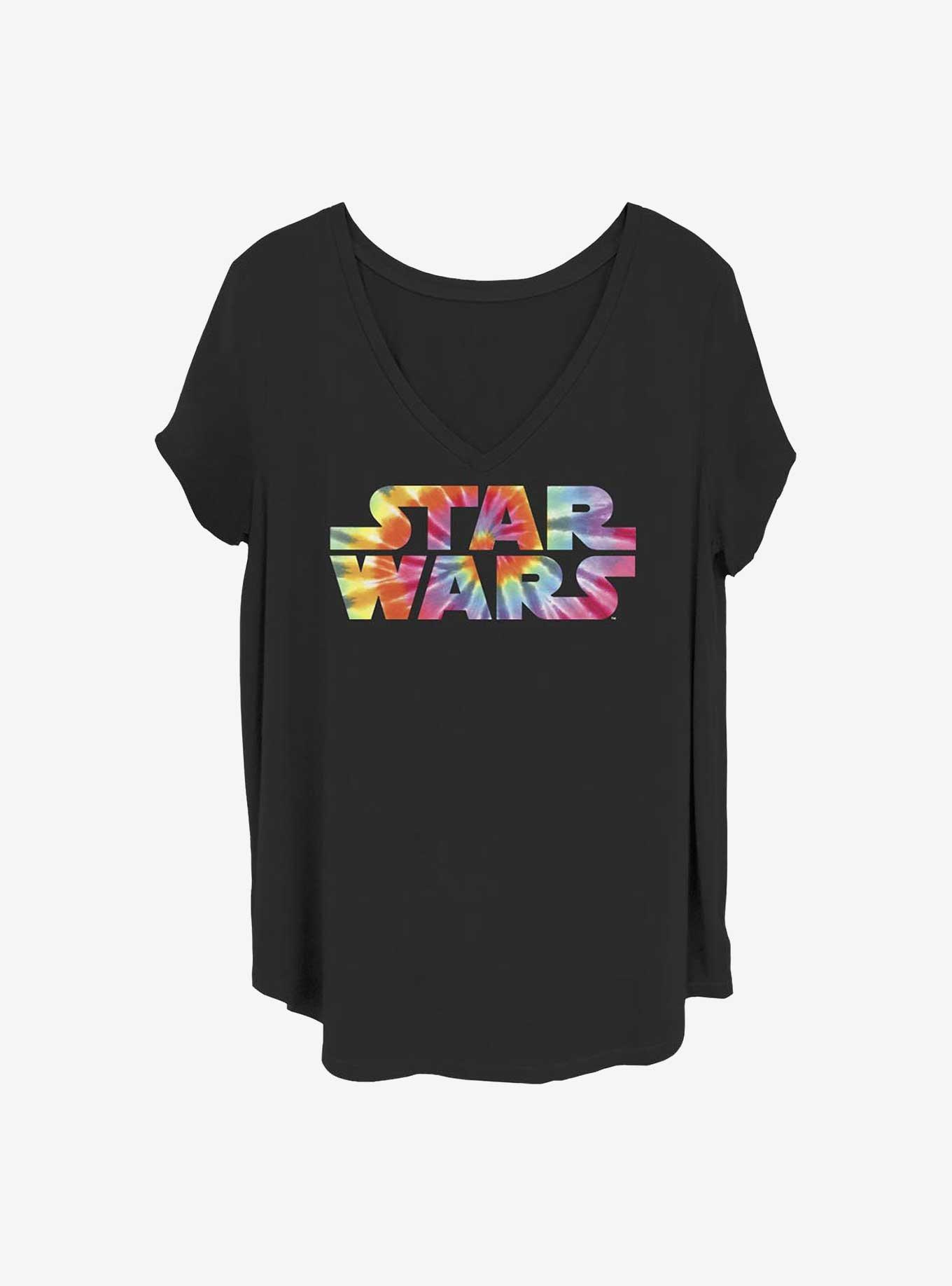 Star Wars To Dye For Girls T-Shirt Plus Size, BLACK, hi-res