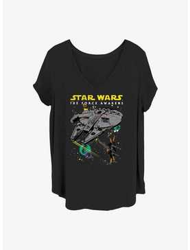 Star Wars: Episode VII - The Force Awakens Lined Up Girls T-Shirt Plus Size, , hi-res
