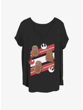 Star Wars: The Last Jedi Ginger Porgs Girls T-Shirt Plus Size, , hi-res