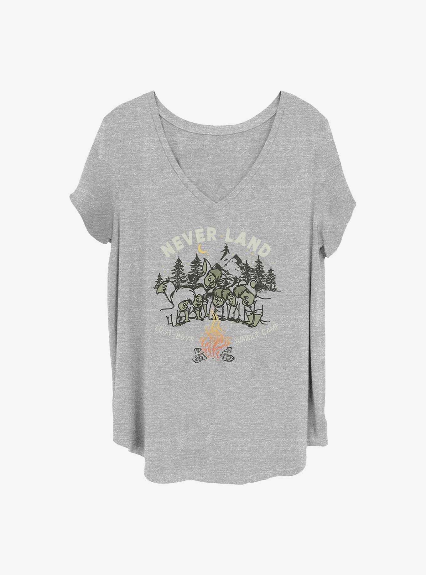 Disney Tinker Bell Camp Never Land Girls T-Shirt Plus