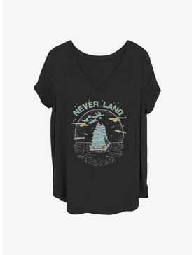 Disney Tinker Bell Never Lines Girls T-Shirt Plus Size, , hi-res