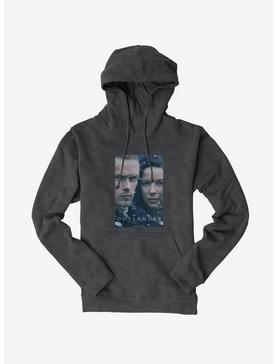 Outlander Claire And Jamie Faces Hoodie, CHARCOAL HEATHER, hi-res