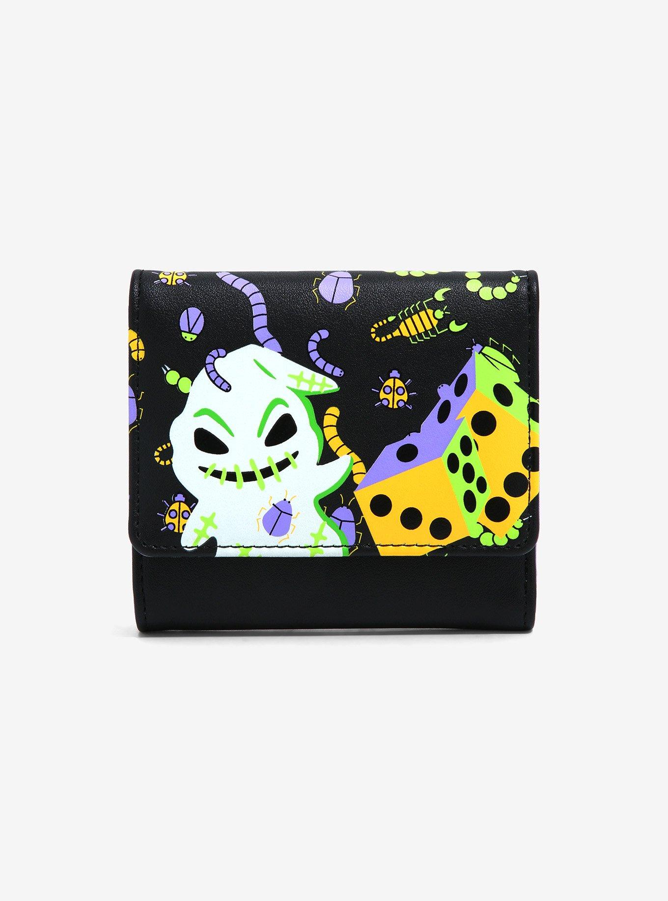 Her Universe The Nightmare Before Christmas Glow-In-The-Dark Oogie Boogie Dice Mini Flap Wallet, , hi-res