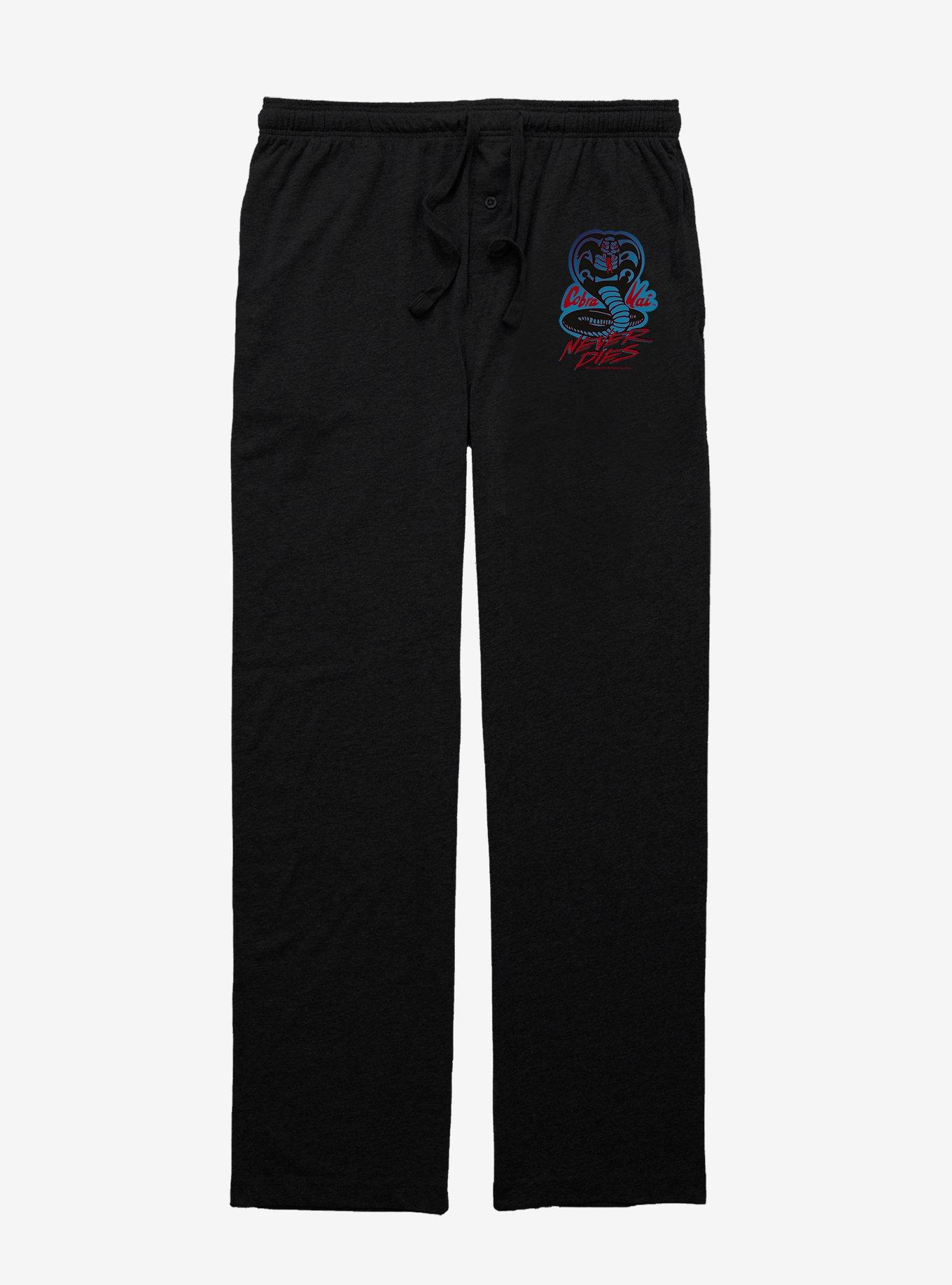 Cobra Kai Motto Pajama Pants, BLACK, hi-res