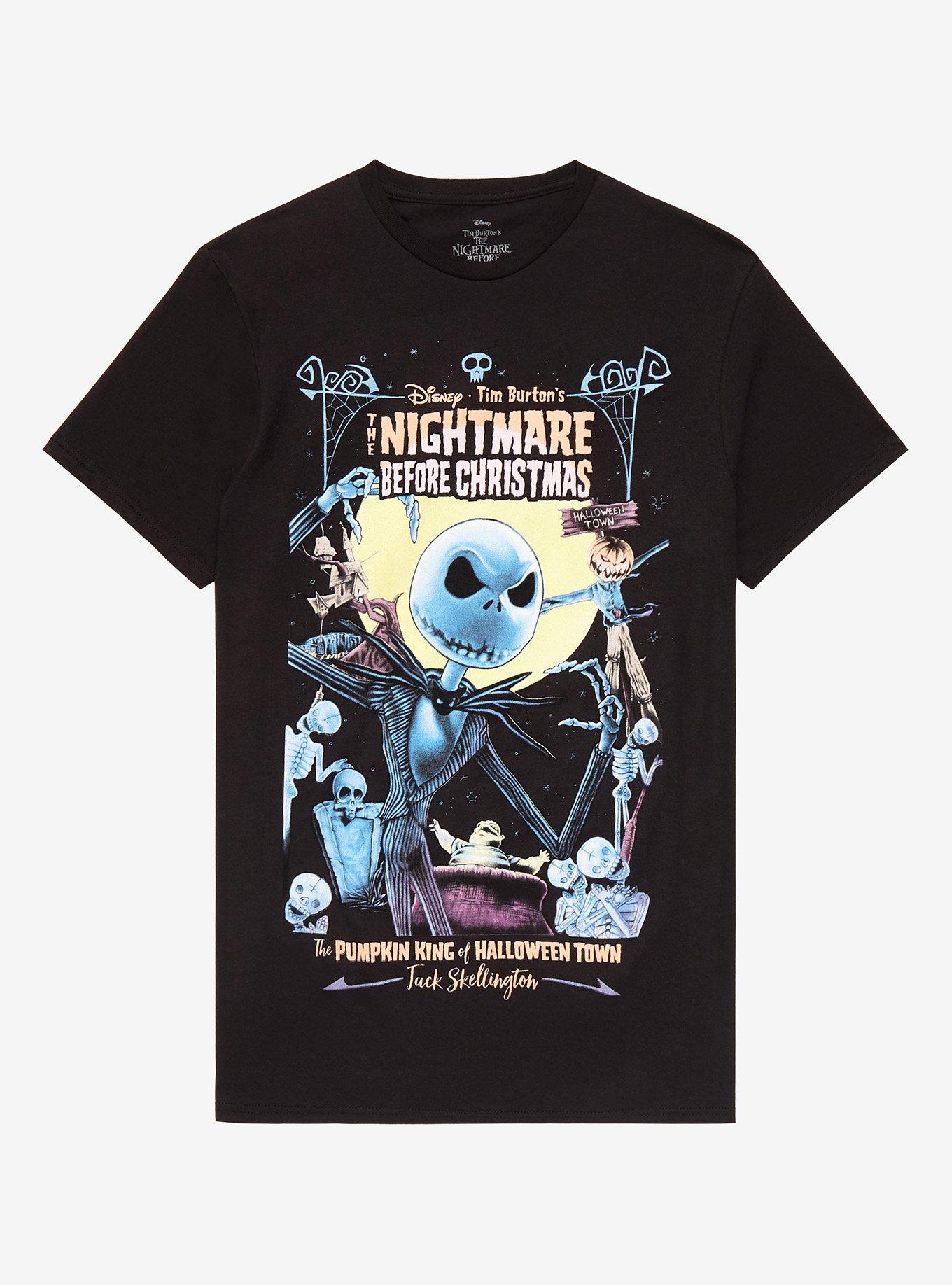 The Nightmare Before Christmas Pumpkin King T-Shirt, MULTI, hi-res