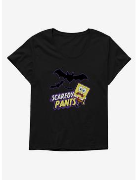SpongeBob SquarePants Scaredy Pants Womens T-Shirt Plus Size, , hi-res