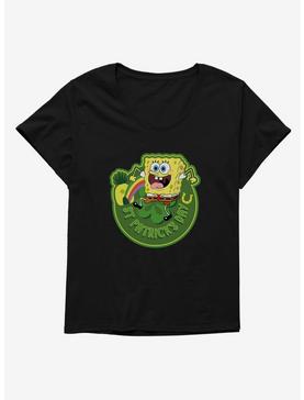 SpongeBob SquarePants St. Patrick's Day Icon Womens T-Shirt Plus Size, , hi-res