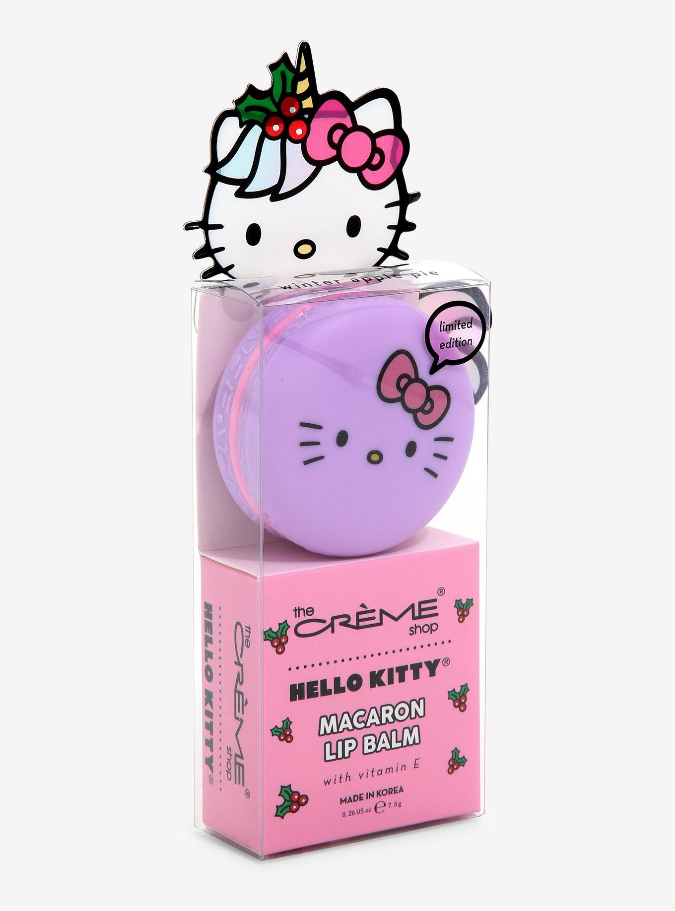The Creme Shop Hello Kitty Holiday Macaron Lip Balm, , hi-res