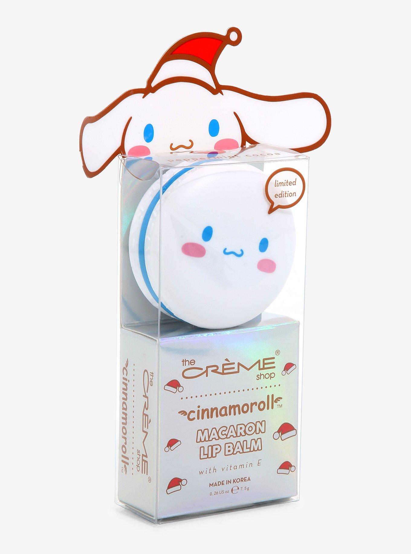 The Creme Shop Cinnamoroll Holiday Macaron Lip Balm, , hi-res